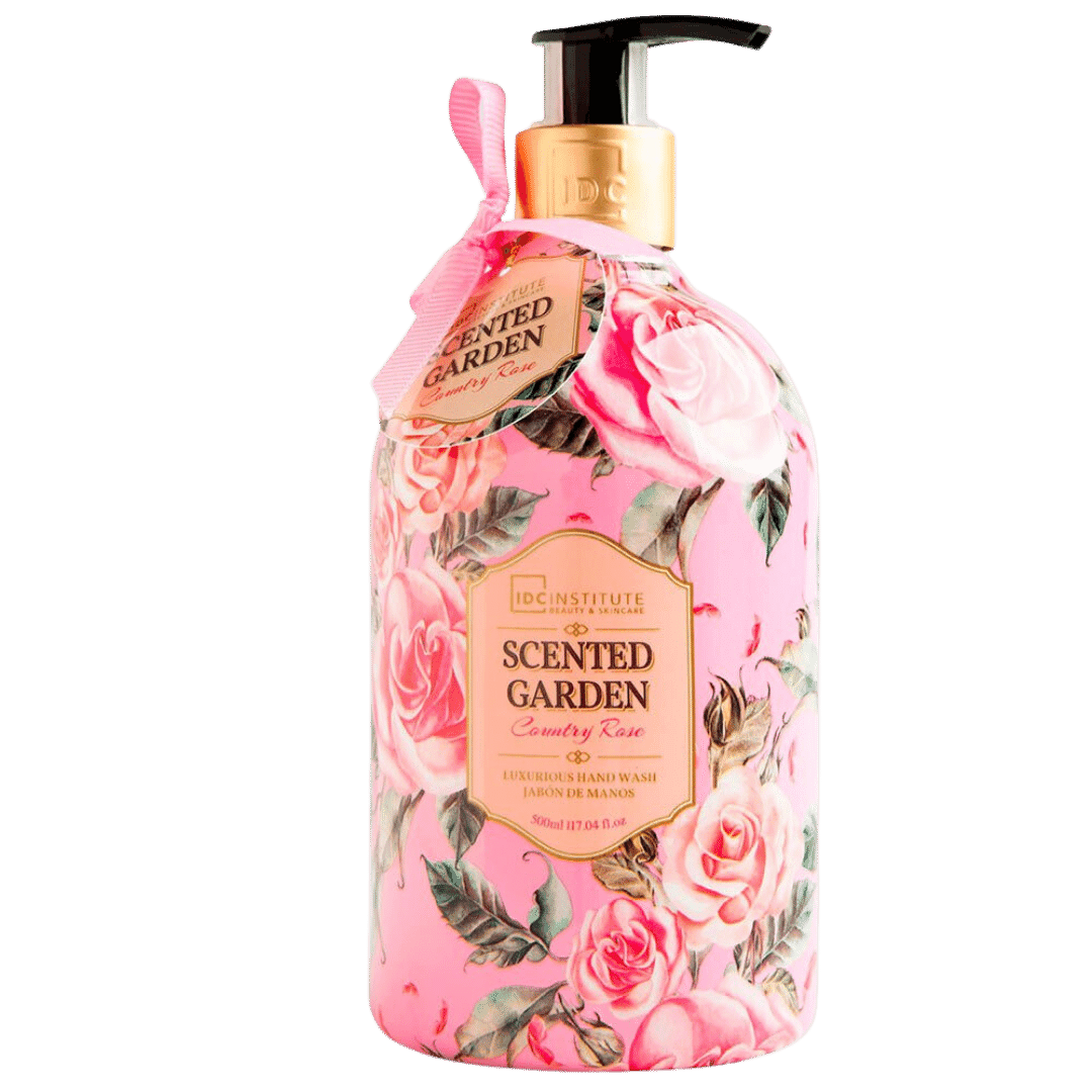 IDC Institute Scented Garden - Sapone Liquido per le Mani Rosa 500ml: Pulizia Dolce con un Profumo Floreale