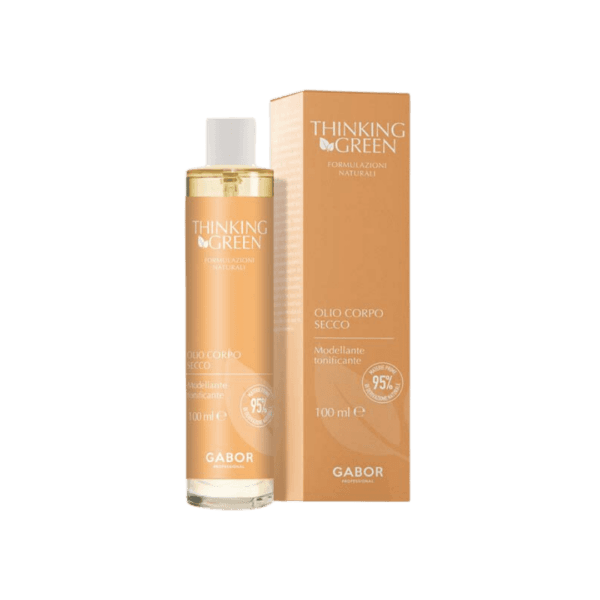 Gabor Thinking Green Olio Corpo Secco Modellante Tonificante 100ml: Azione Setosa per una Pelle Tonica