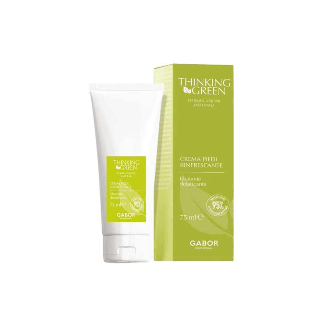 Gabor Thinking Green Crema Piedi Rinfrescante Idratante Defaticante 75ml: Benessere Istantaneo per Piedi Stanchi