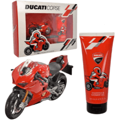 Set Ducati Corse - Gel Doccia 200ml + Modellino Moto: L'Essenza della Velocità e dello Stile