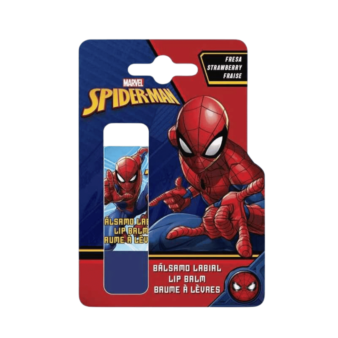 SPIDER-MAN Burrocacao 4g: Protezione Idratante con il Tocco di un Supereroe