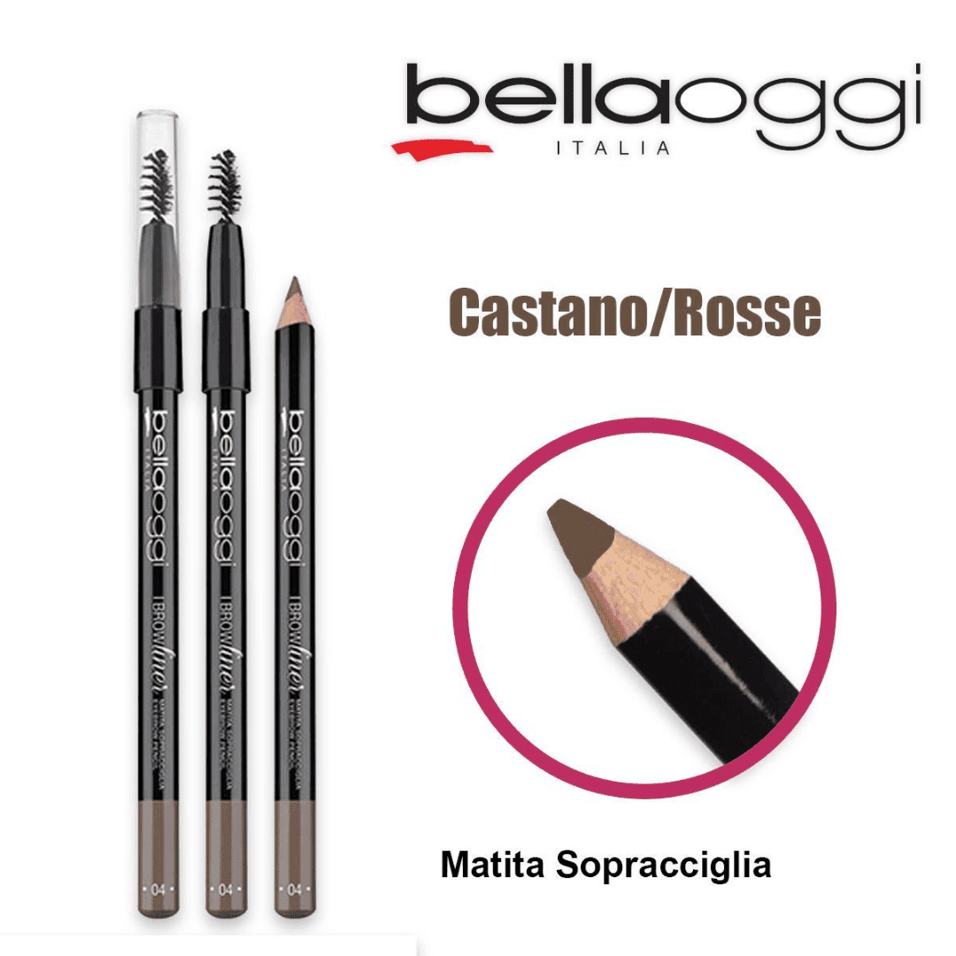 BELLAOGGI Matita Sopracciglia Colore 004: Sopracciglia Definite e Perfette