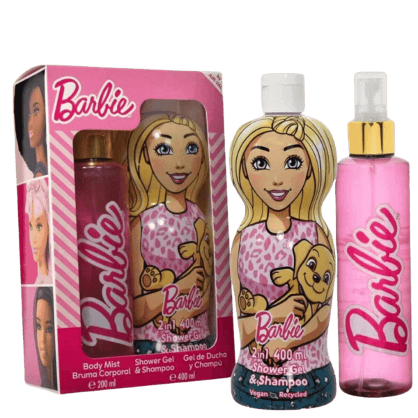 Barbie Coffret A/P 200ml + S/G & Shampoo 400ml: Il Set Completo per una Cura Dolce e Divertente