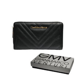 Portafoglio Trapuntato Gian Marco Venturi Donna: Eleganza e Funzionalità