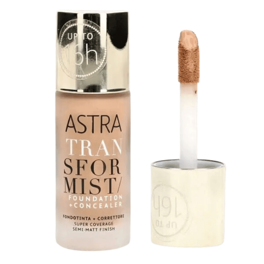 Astra Transformist Foundation + Concealer – Copertura Perfetta e Luminosità