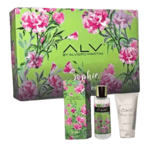Cofanetto Alviero Parfum D'Ete Sophie - Profumo e Lozione Corpo per un'Estate di Eleganza e Freschezza
