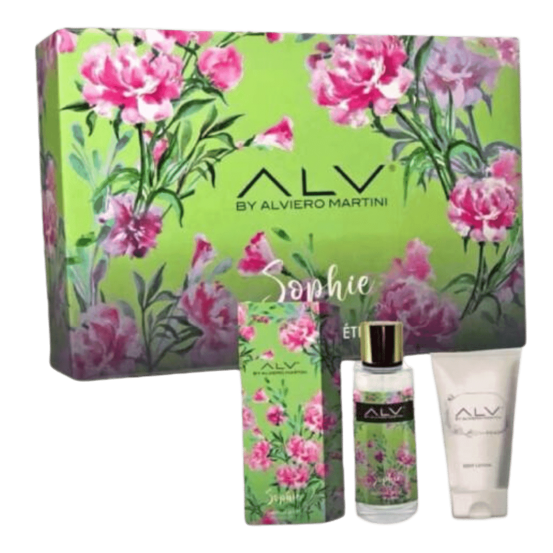 Cofanetto Alviero Parfum D'Ete Sophie - Profumo e Lozione Corpo per un'Estate di Eleganza e Freschezza