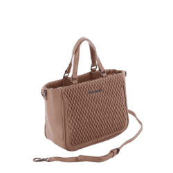 Borsa MG Camel 40627 - Eleganza Tessuta e Versatilità