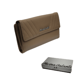 Portafoglio Donna Camel con Patta - Marina Galanti: Stile e Organizzazione in un Accessorio Chic