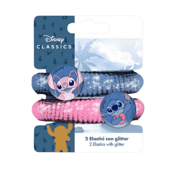 MCSTITCH 2 Elastici Glitter Stitch: Stile e Tenuta per Acconciature Luminose