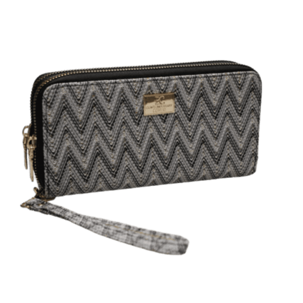 Portafoglio Enrico Coveri 55444 - Eleganza in Tessuto Chevron