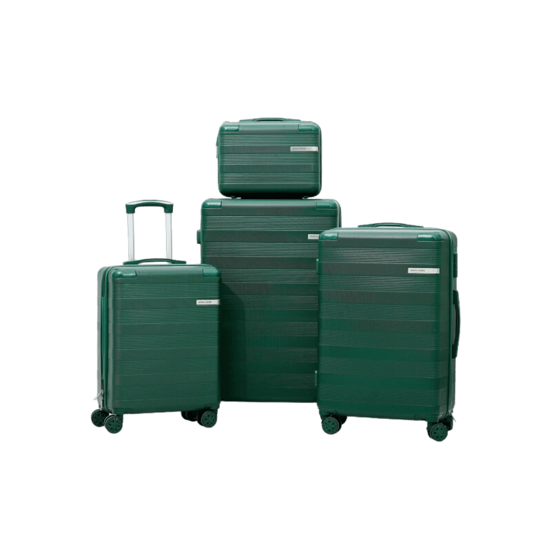Set 4 Trolley Pierre Cardin in Polipropilene – Viaggia con Stile e Comfort