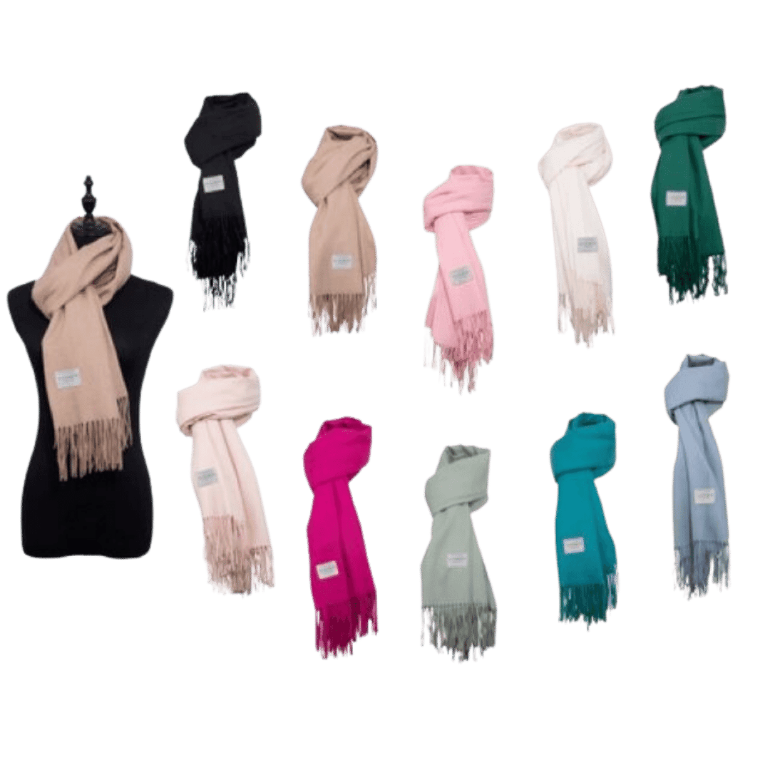 Diana Pashmina Donna Monocolore – Eleganza e Versatilità