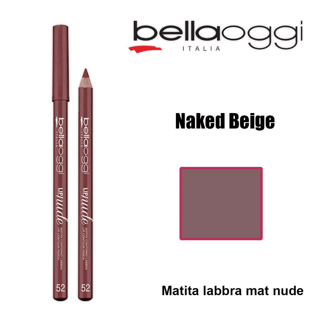 La matita lip liner BELLAOGGI Colore 052 Definizione Decisa