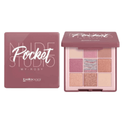 BellaOggi Trousse Nude Studio Pocket My Rosy: Set Cosmetico per un Look Naturale e Radioso