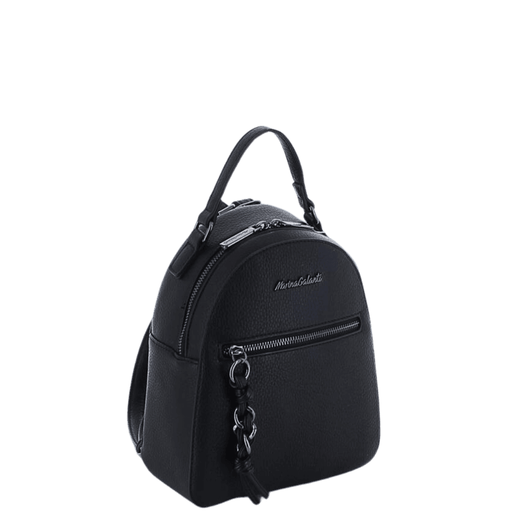 Zaino MG Black 40627 - Eleganza e Funzionalità in Stile Urbano