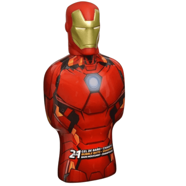 MARVEL Iron Man S/G 3D 350ml: Avventura Tecnologica nella Tua Doccia