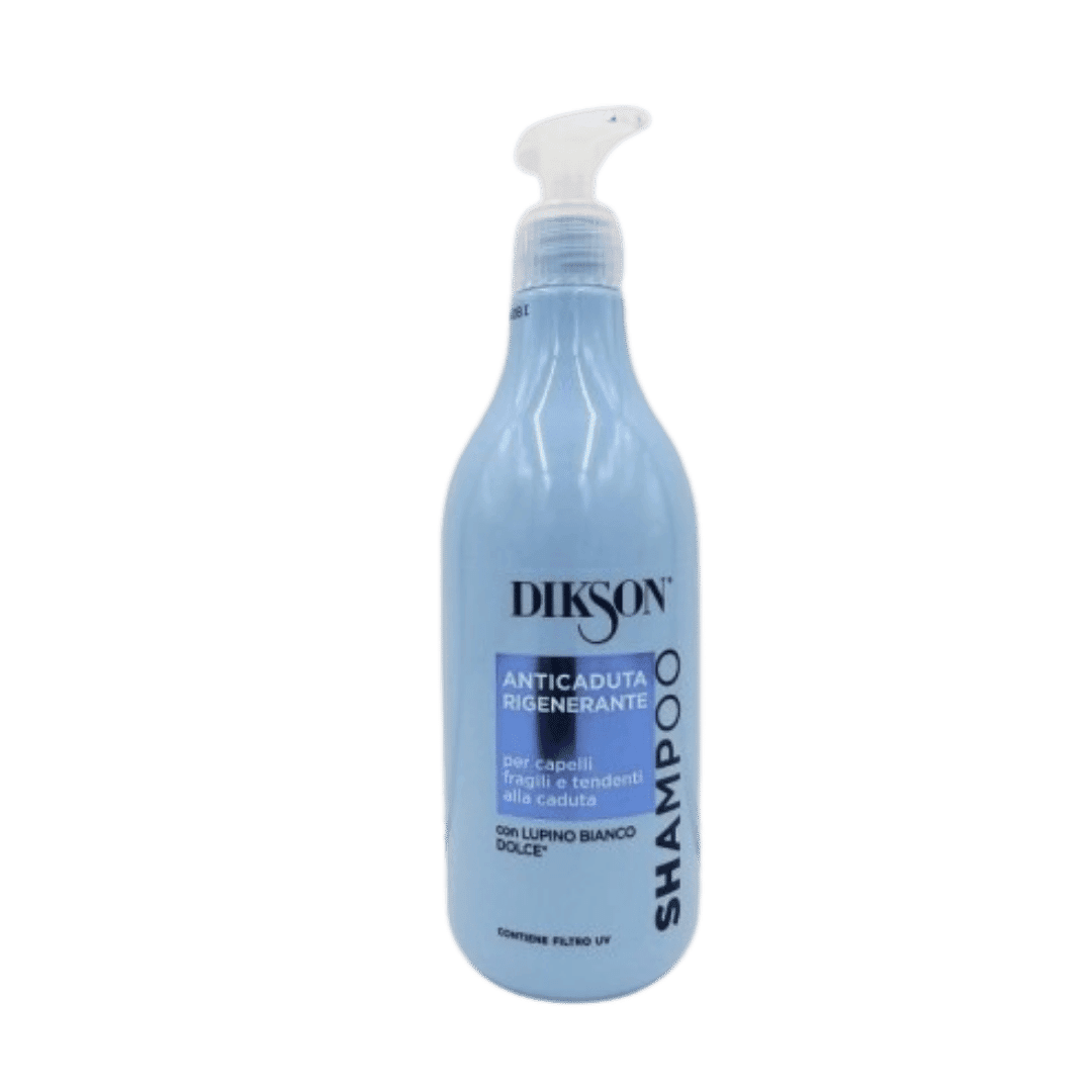 Dikson Shampoo Anticaduta Rigenerante con Dosatore 500ML: Rinforza la Struttura dei Capelli e Riduce la Caduta