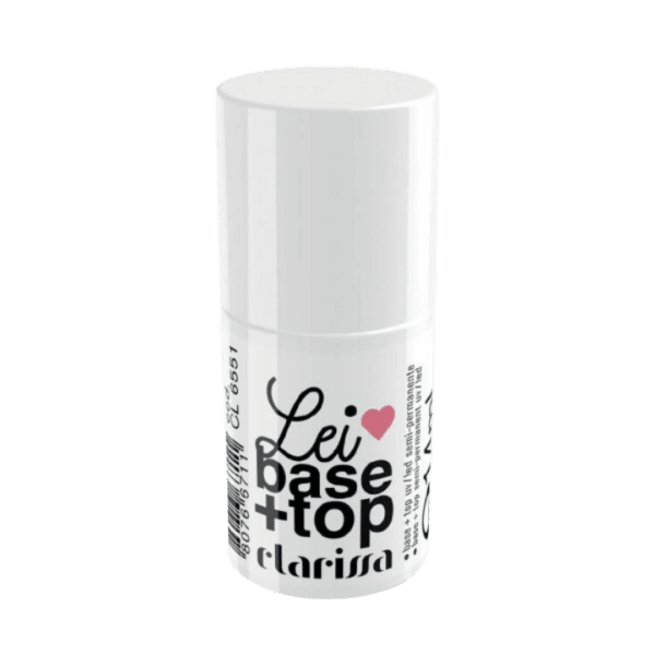Clarissa Base e Top Semipermanente 7ml: Lucido e Durevole per una Manicure Brillante