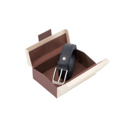 Cintura da Uomo Pierre Cardin in Pelle con Doppia Cucitura – Eleganza e Durabilità