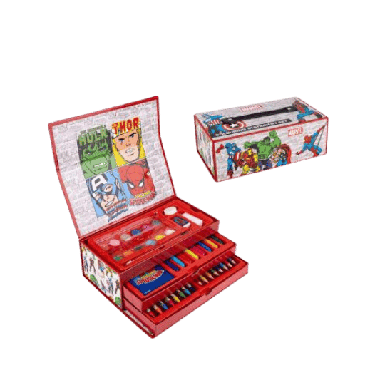 Marvel Scatola da Colorare Set Cartoleria