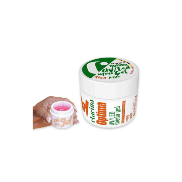 Optima Monogel Rosa con Fibra di Vetro UV/LED 50 gr
