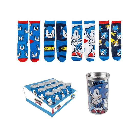 Sonic Coffret Calzini 4pz