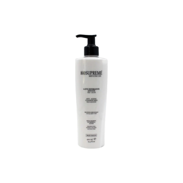 Biosupreme Skin Long Life Latte Detergente Anti Età Viso e Occhi 400 ml