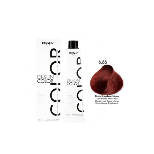 Dikson Color 6.66 – Biondo Scuro Rosso Intenso