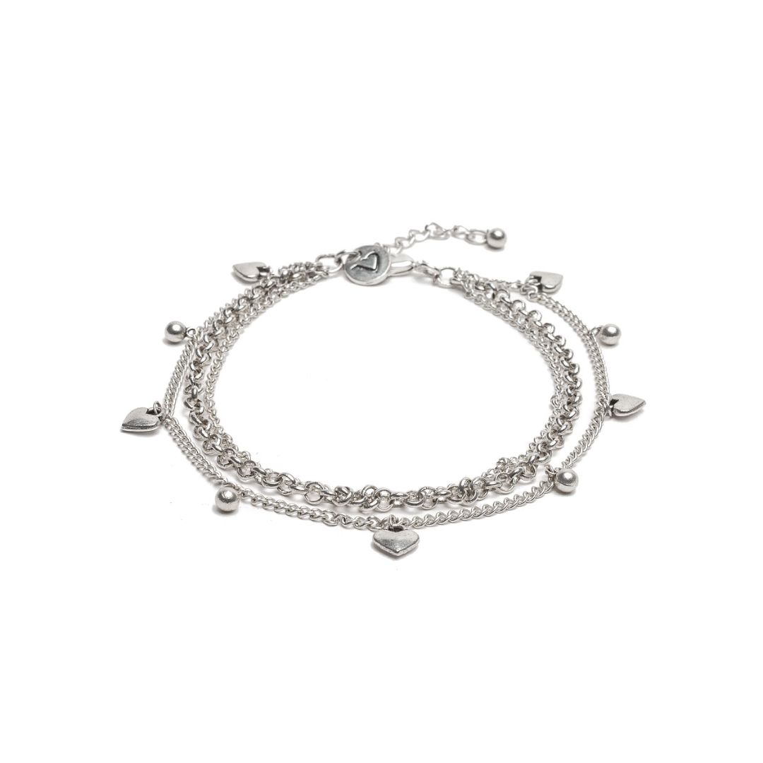 Vestopazzo Cavigliera 4 Catene con Cuori