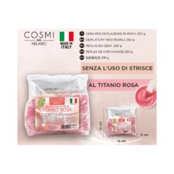 Cosmi Premium Cera Perline “Titanio Rosa” 250 g