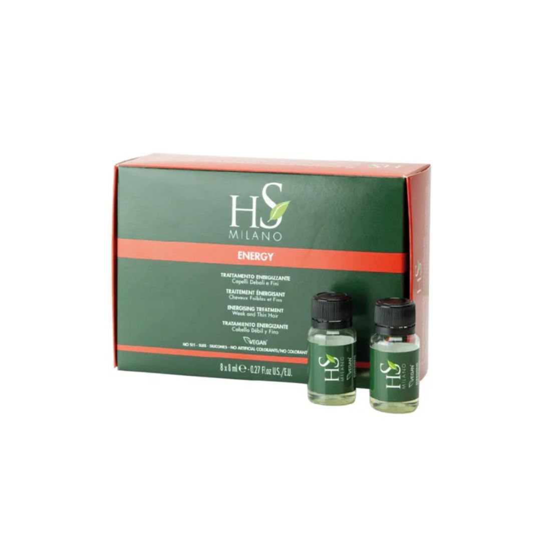 HS Energy Trattamento 8×8 ml – Fiale Energizzanti & Anti‑Rottura
