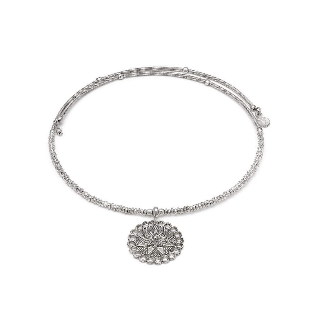 Vestopazzo - Girocollo Placca Fiore/Stella