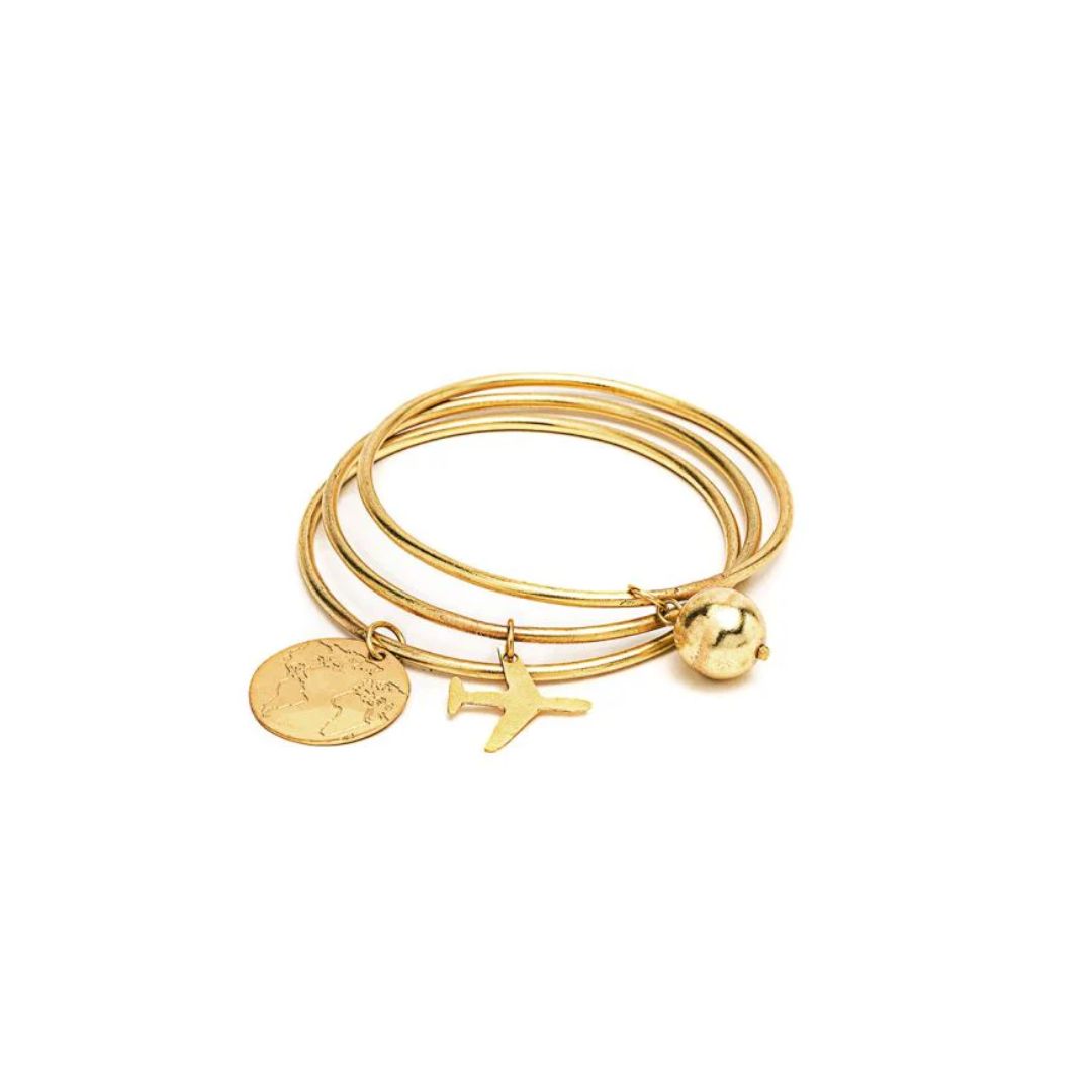 Vestopazzo - Bracciale Bangles 3 Pezzi Aereo