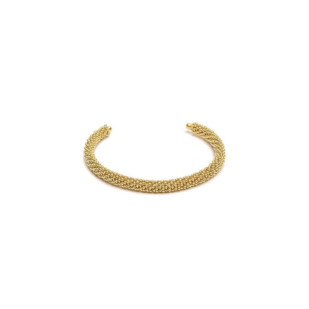 Vestopazzo - Bracciale Bangle Aperto Ginkgo
