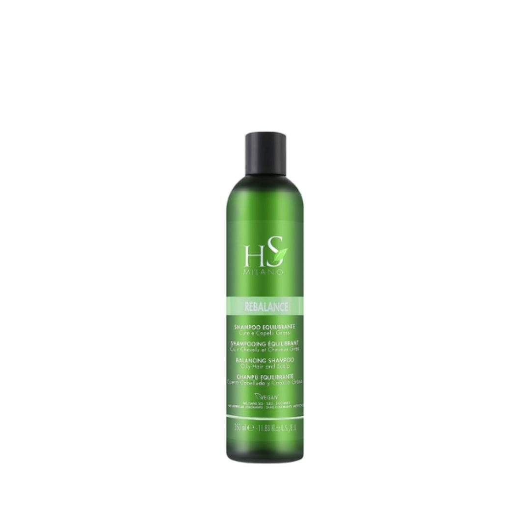 HS Rebalance Shampoo 350 ml – Sebo‑Regolatore Equilibrante per Capelli Grassi | Menta, Rosmarino & Ortica