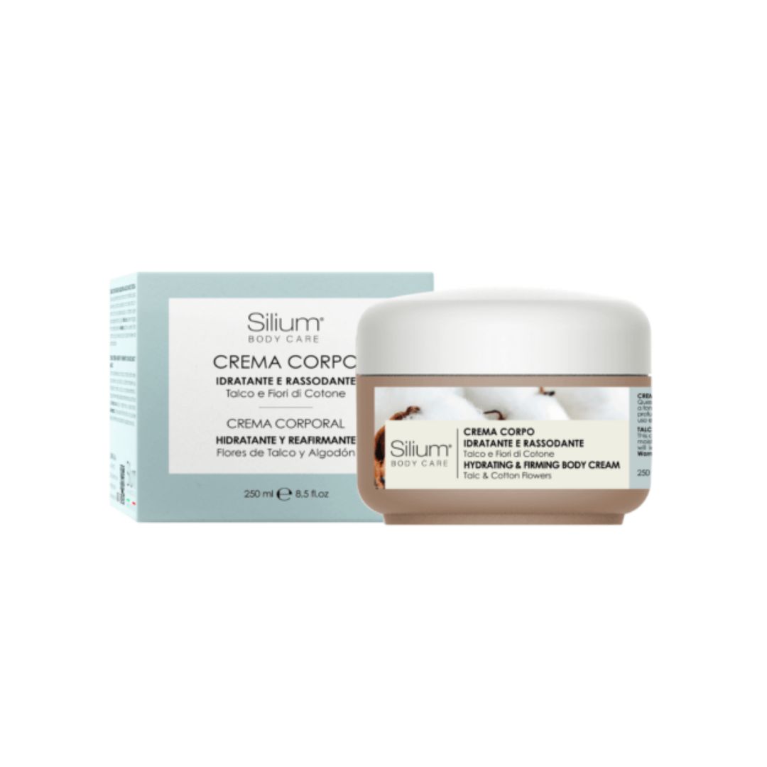 Silium Crema Idratante Corpo – Talco & Cotone