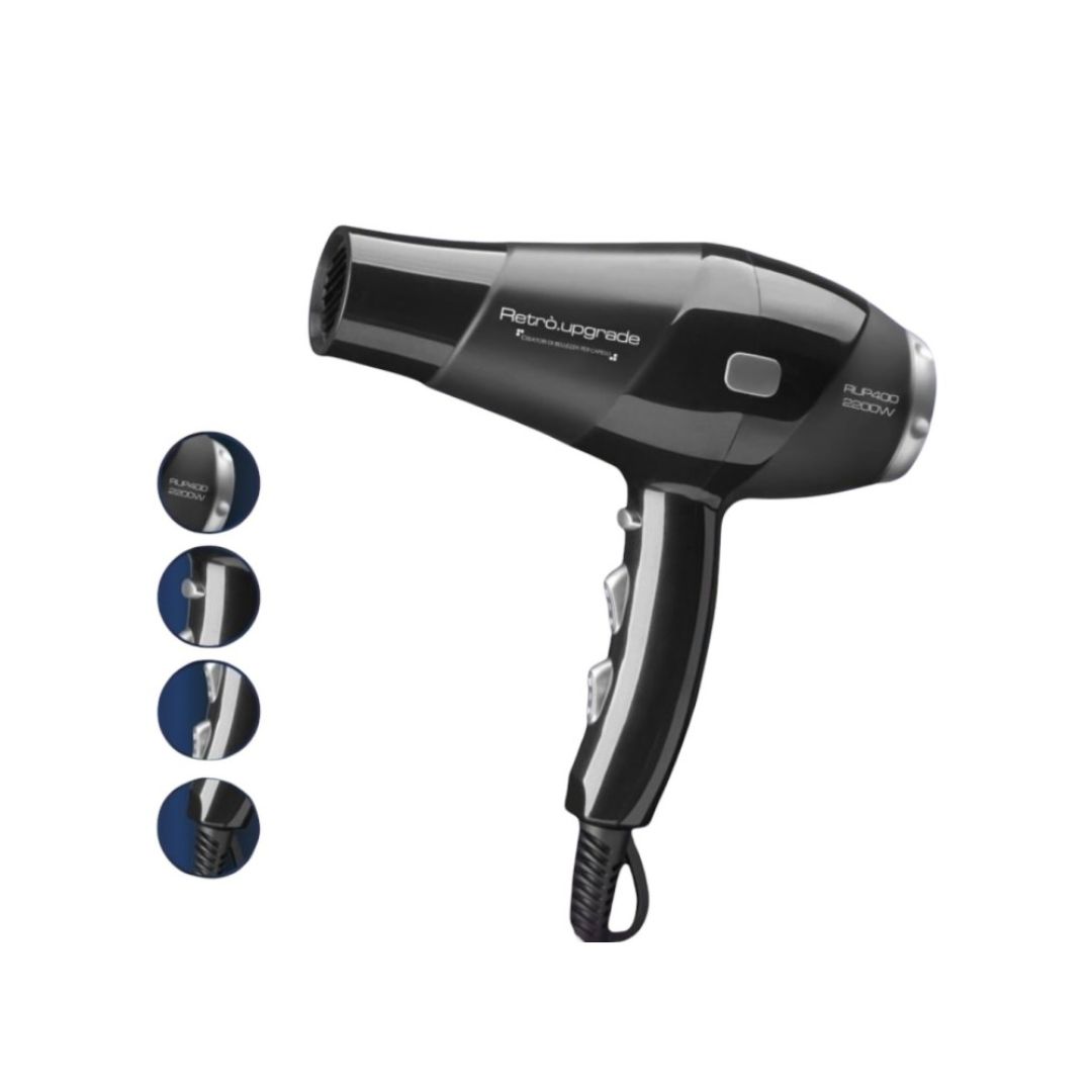 Retrò Upgrade Phon Rup 400 Black