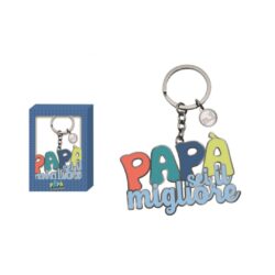 Portachiavi Colorato “Papà Sei il Migliore”