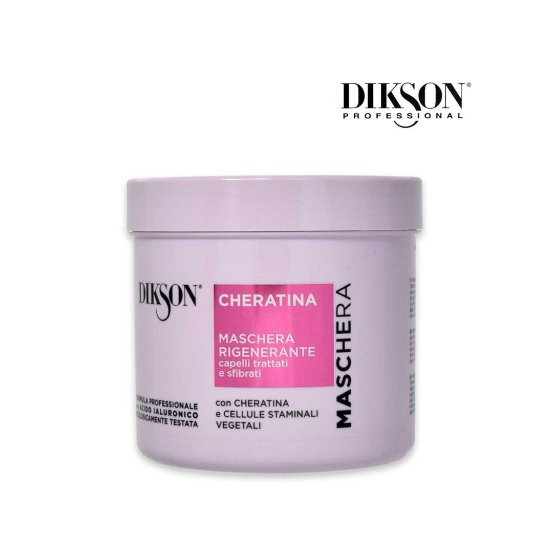 Dikson Maschera alla Cheratina – Trattamento Intensivo Ristrutturante per Capelli Danneggiati