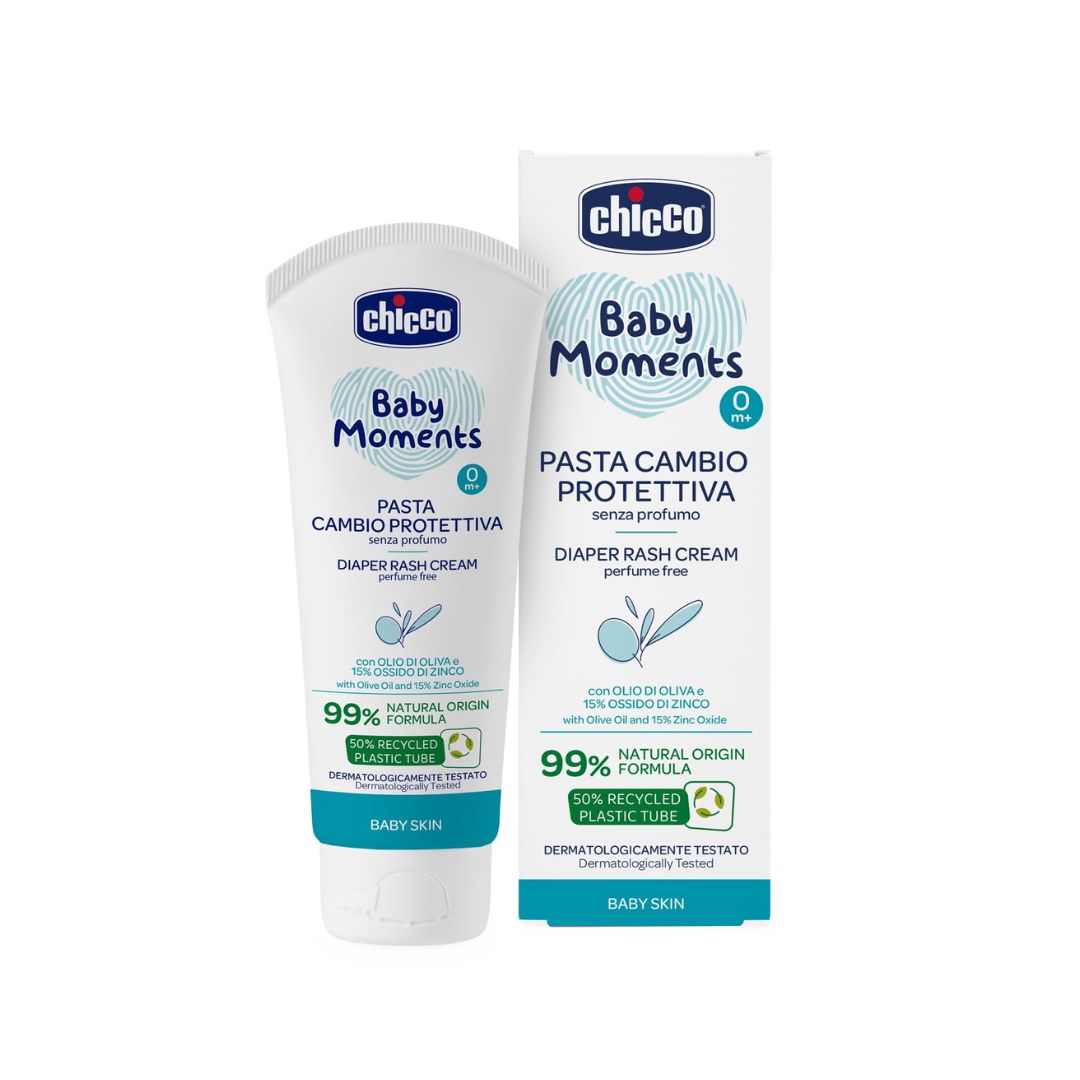 Chicco Baby Moments Pasta Cambio Protettiva – Crema Lenitiva