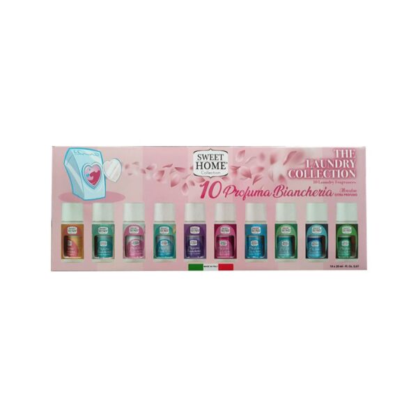 Sweet Home Collection Profuma Biancheria – 10 Profumatori da 20 ml