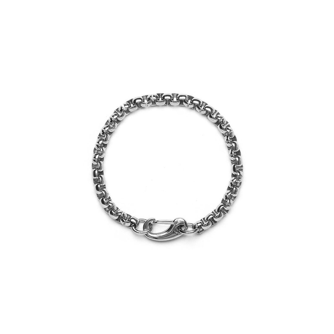 Vestopazzo Bracciale Hans – Bracciale Uomo in Acciaio Inossidabile
