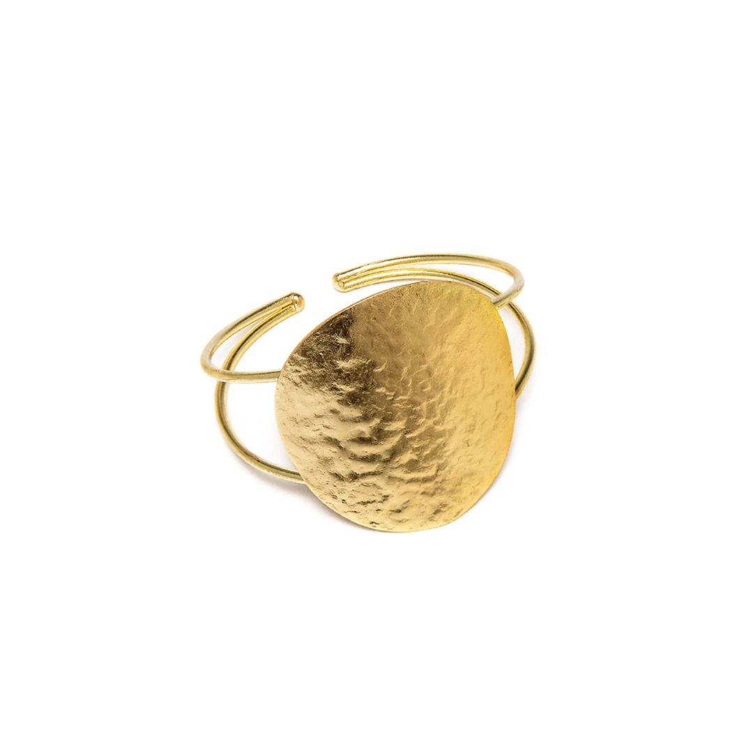 Vestopazzo Bracciale Fascia 2 Linee con Elemento Tondo