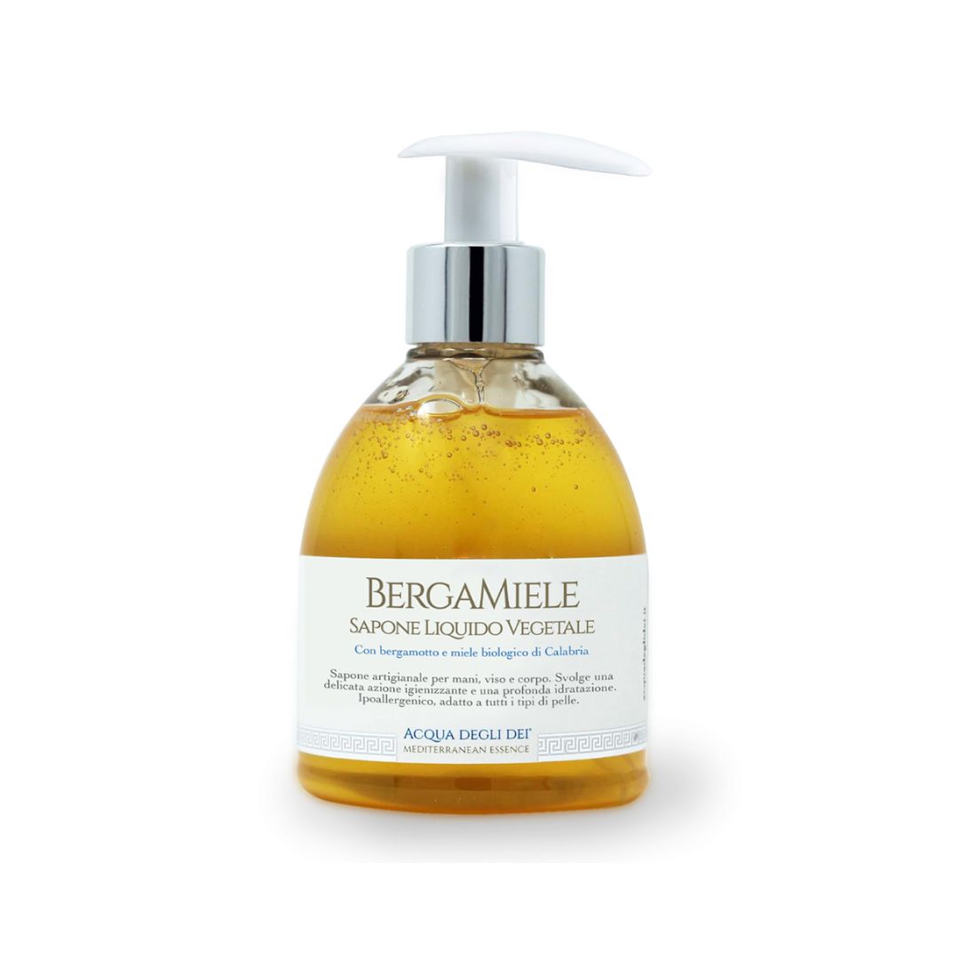 Acqua degli Dei- "Shampoo Vegetale Bergamiele al Miele e Bergamotto"