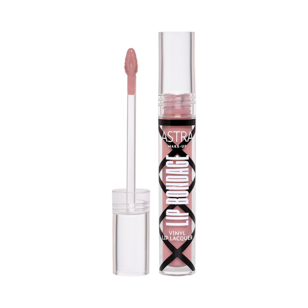 Astra Lip Bondage Vinyl Lip Lacquer 03 Sin – Rossetto Liquido Nude Rosato Medio