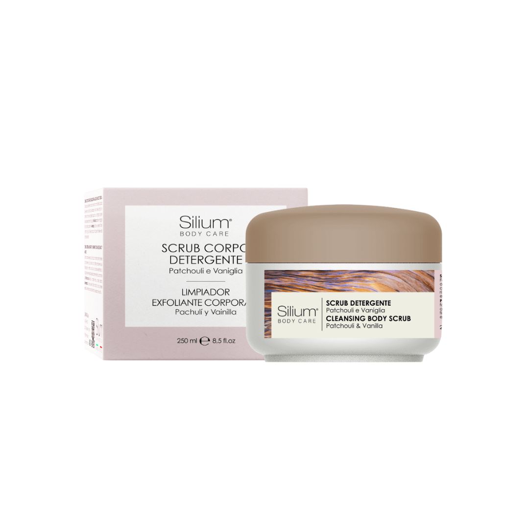 Silium Scrub Detergente Corpo – Patchouli & Vaniglia