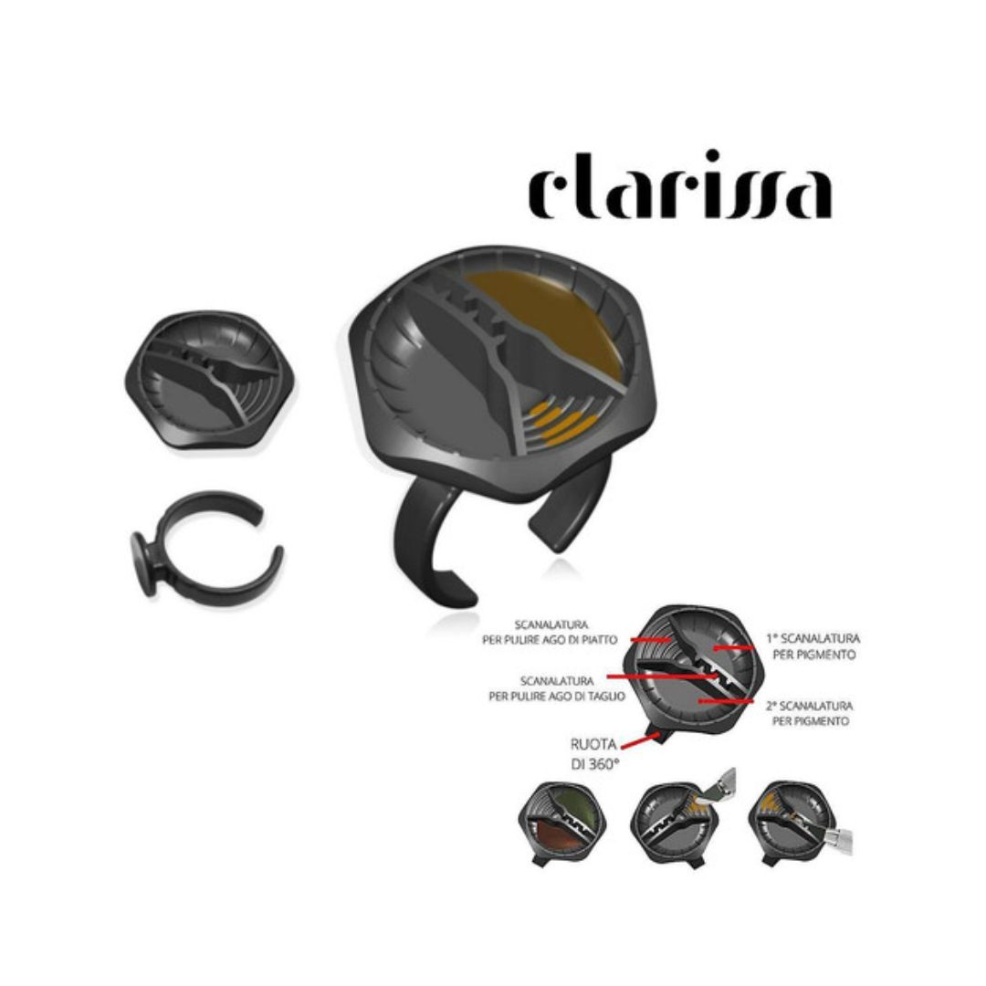 Clarissa LEI C-SOFT Ink Cup in Silicone – Confezione 10 Pezzi