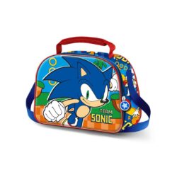 Porta Merenda Sonic 3D Team – Lunch Box per Bambini